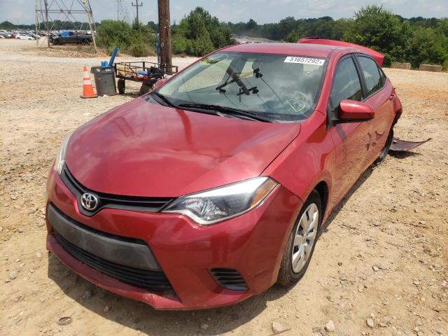 Photo 2 from auction – 2015 TOYOTA COROLLA L with VIN 2T1BURHE5FC465910