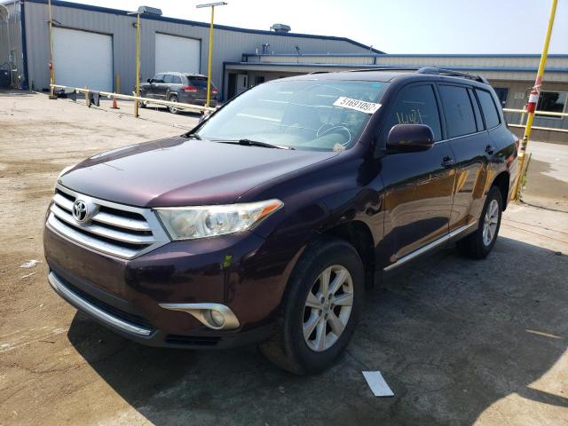 Photo 2 from auction – 2012 TOYOTA HIGHLANDER with VIN 5TDZA3EH7CS029971