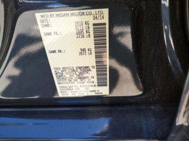 Photo 10 from auction – 2014 NISSAN ALTIMA 2.5 with VIN 1N4AL3AP7EC409066