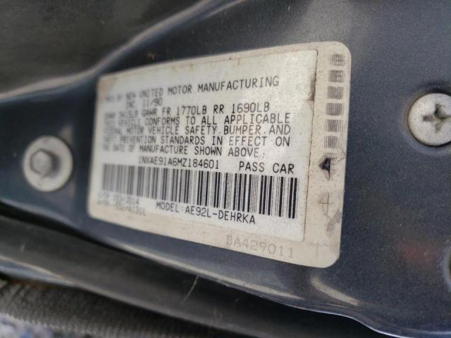 Photo 10 from auction – 1991 TOYOTA COROLLA with VIN 1NXAE91A6MZ184601