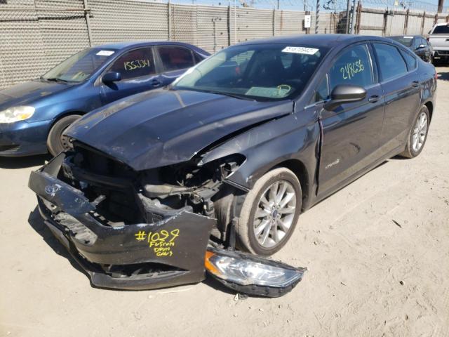 Photo 2 from auction – 2017 FORD FUSION SE with VIN 3FA6P0LU1HR355202