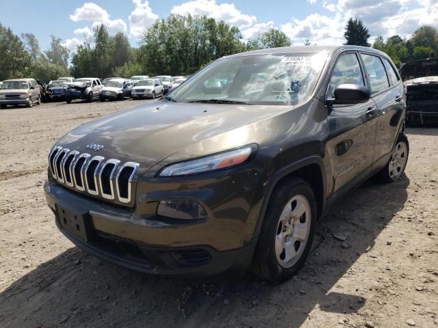 Photo 2 from auction – 2014 JEEP CHEROKEE S with VIN 1C4PJLAB3EW262578