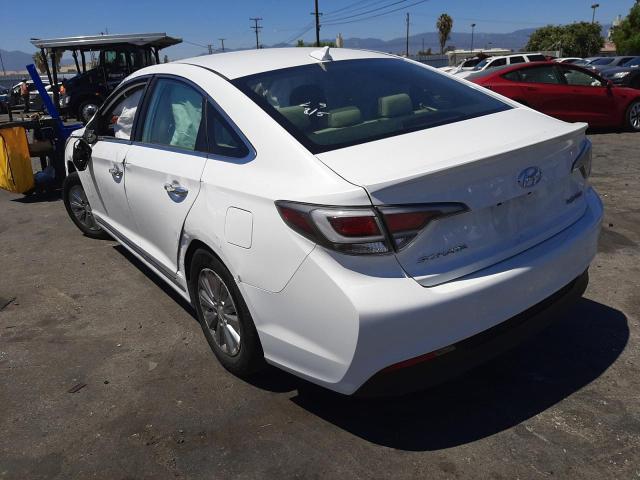 Photo 3 from auction – 2017 HYUNDAI SONATA HYB with VIN KMHE24L33HA072194