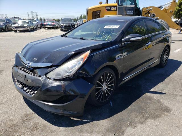 Photo 2 from auction – 2012 HYUNDAI SONATA HYB with VIN KMHEC4A45CA025170