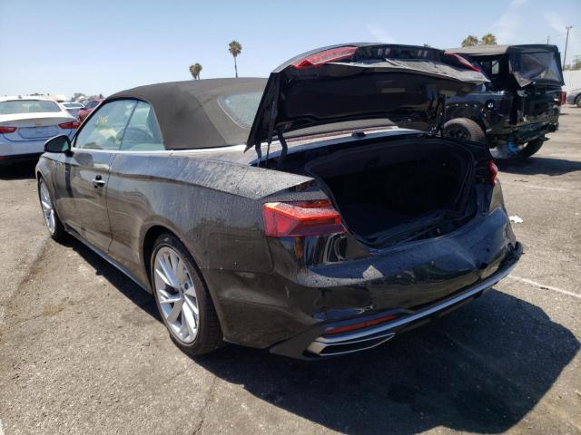 Photo 3 from auction – 2021 AUDI A5 PREMIUM with VIN WAUWAGF56MN002294