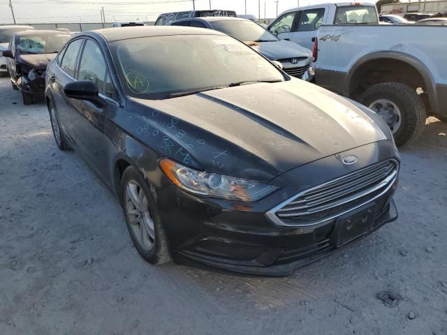 FORD FUSION SE 2018 with VIN 3FA6P0HDXJR135166 - Photo from auction
