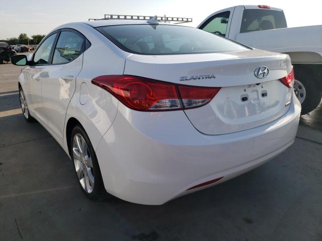 Photo 3 from auction – 2012 HYUNDAI ELANTRA GL with VIN 5NPDH4AE0CH140178