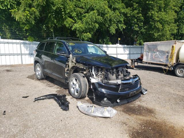 TOYOTA HIGHLANDER 2016 with VIN 5TDDCRFH5GS016129 - Photo from auction