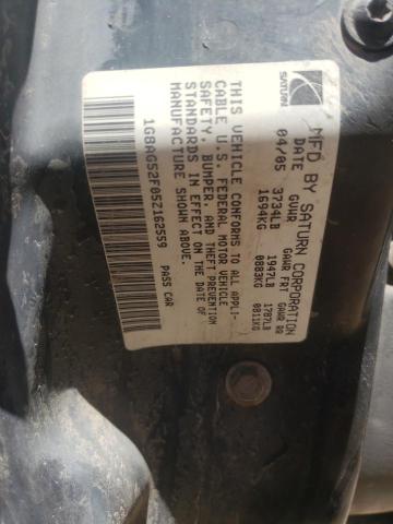 Photo 10 from auction – 2005 SATURN ION LEVEL with VIN 1G8AG52F05Z162559