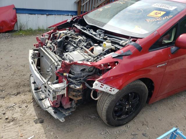 Photo 9 from auction – 2015 TOYOTA PRIUS with VIN JTDKN3DU2F1921521