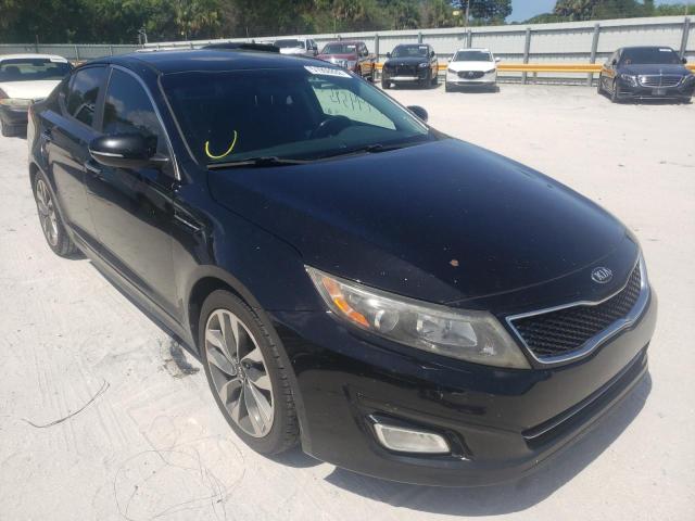 KIA OPTIMA SX 2015 with VIN 5XXGR4A75FG420819 - Photo from auction