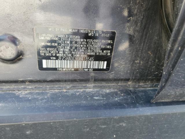 Photo 10 from auction – 2013 SUBARU FORESTER 2 with VIN JF2SHADC9DH418545
