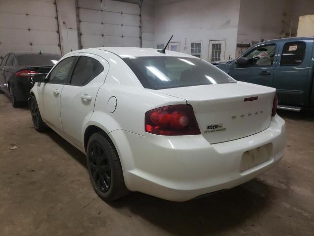Photo 3 from auction – 2014 DODGE AVENGER SE with VIN 1C3CDZAB5EN227379