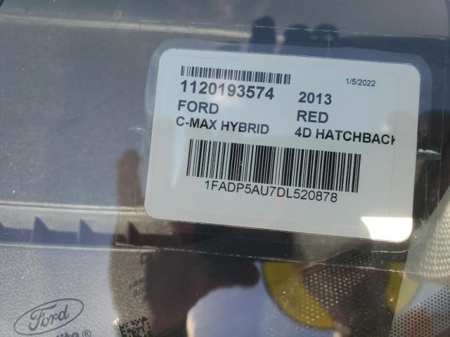Photo 10 from auction – 2013 FORD C-MAX SE with VIN 1FADP5AU7DL520878