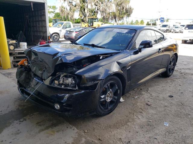 Photo 2 from auction – 2003 HYUNDAI TIBURON with VIN KMHHM65D93U083197