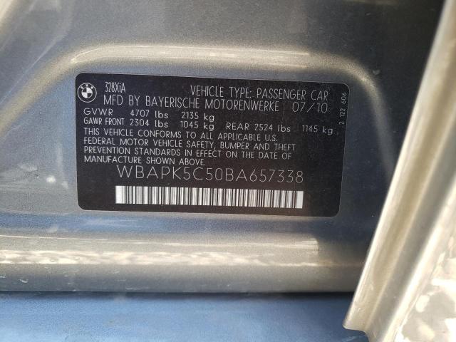 Photo 10 from auction – 2011 BMW 328 XI SUL with VIN WBAPK5C50BA657338