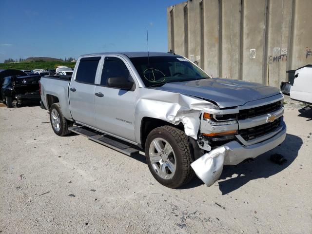 Photo 1 from auction – 2018 CHEVROLET SILVERADO with VIN 3GCPCPEH6JG119293