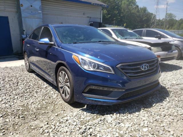 HYUNDAI SONATA SPO 2016 with VIN 5NPE34AF1GH370345 - Photo from auction