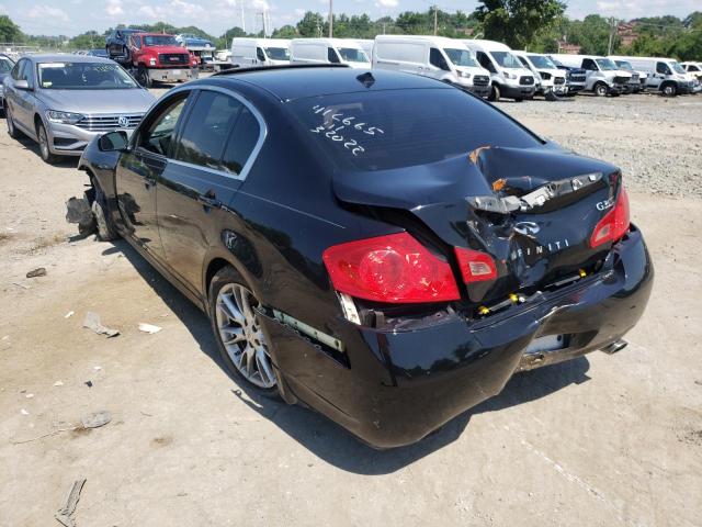 Photo 3 from auction – 2008 INFINITI G35 with VIN JNKBV61E18M208530