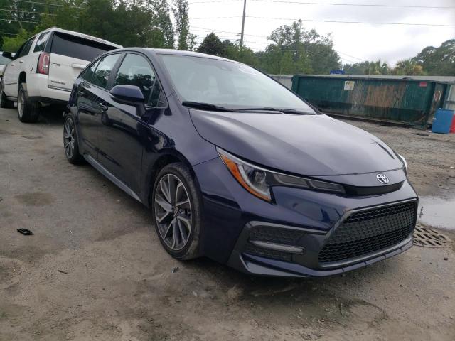 TOYOTA COROLLA SE 2021 with VIN 5YFS4MCE2MP062233 - Photo from auction