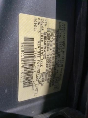 Photo 10 from auction – 2009 NISSAN VERSA S with VIN 3N1BC13E29L451625