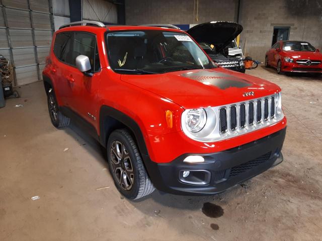 JEEP RENEGADE L 2015 with VIN ZACCJBDT9FPC15745 - Photo from auction