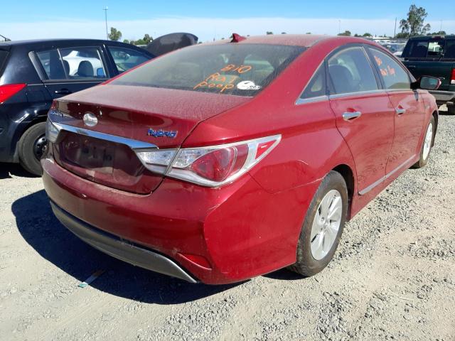 Photo 4 from auction – 2013 HYUNDAI SONATA HYB with VIN KMHEC4A41DA065408