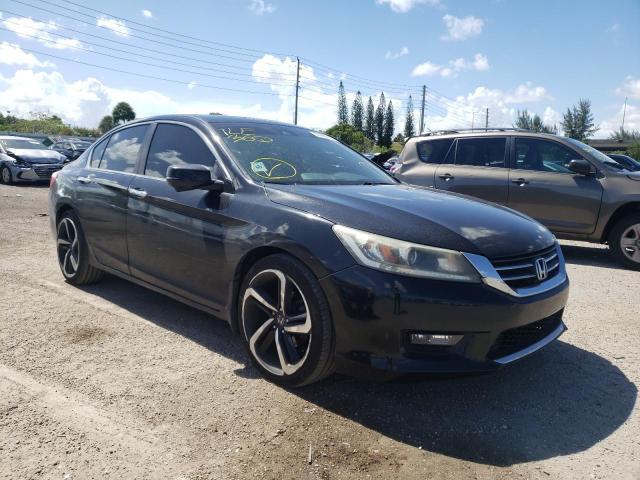 HONDA ACCORD EXL 2015 with VIN 1HGCR2F89FA063386 - Photo from auction
