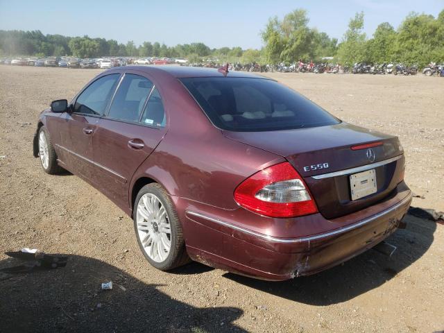 Photo 3 from auction – 2008 MERCEDES-BENZ E 550 with VIN WDBUF72X48B186899