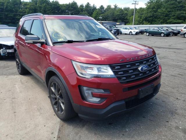 FORD EXPLORER X 2017 with VIN 1FM5K8D89HGC73886 - Photo from auction
