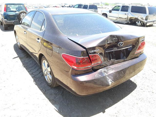 Photo 3 from auction – 2005 LEXUS ES 330 with VIN JTHBA30G855079303