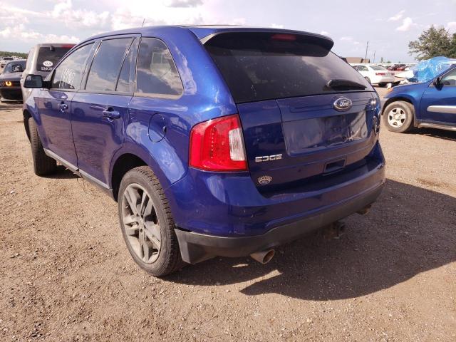 Photo 3 from auction – 2013 FORD EDGE SEL with VIN 2FMDK3JCXDBE36599