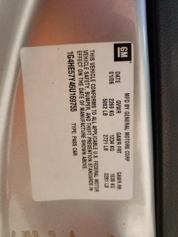 Photo 10 from auction – 2006 BUICK LUCERNE CX with VIN 1G4HE57Y46U169755