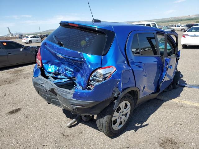 Photo 4 from auction – 2016 CHEVROLET TRAX LS with VIN KL7CJKSB5GB704839