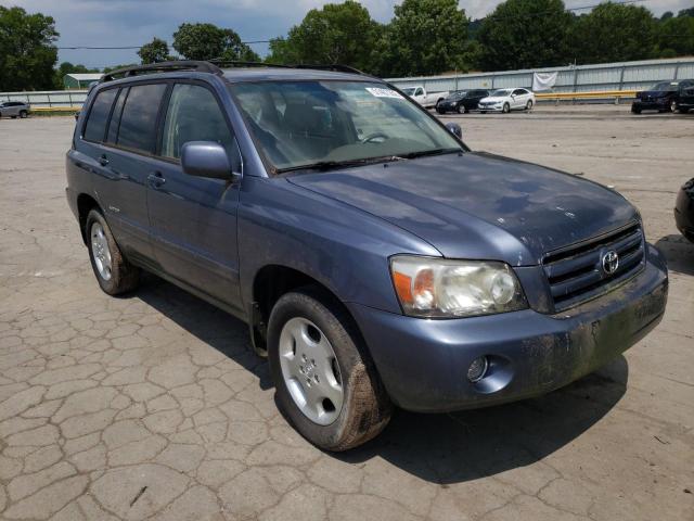 TOYOTA HIGHLANDER 2007 with VIN JTEEP21A070205554 - Photo from auction