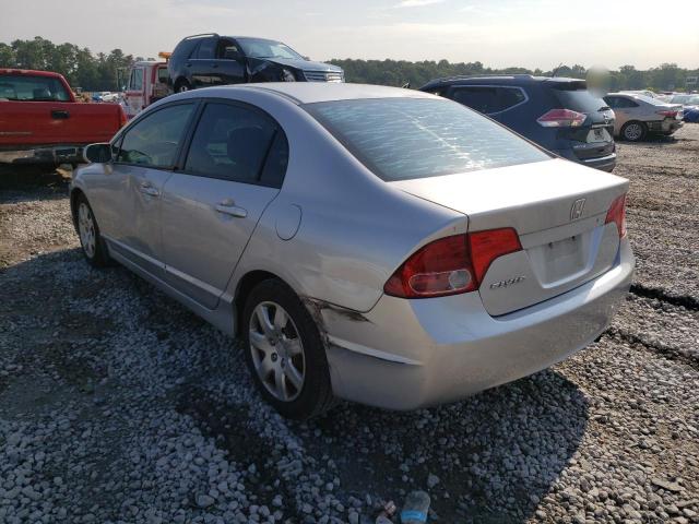 Photo 3 from auction – 2007 HONDA CIVIC LX with VIN 2HGFA15587H505096