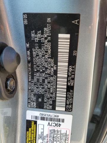 Photo 10 from auction – 2006 TOYOTA SIENA with VIN 5TDBA22C96S055352