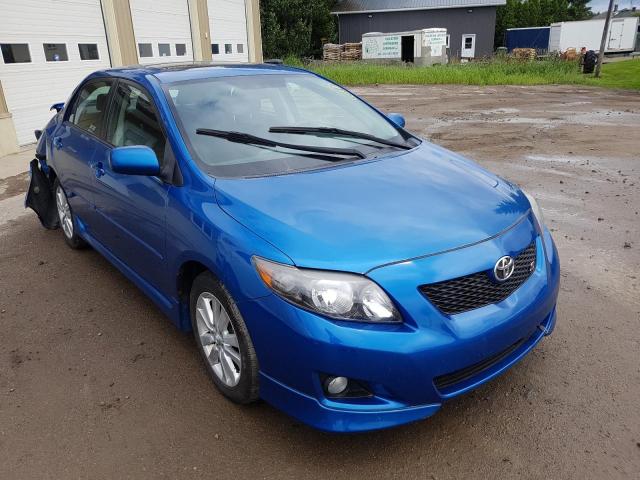 TOYOTA COROLLA BA 2009 with VIN 2T1BU40E19C135409 - Photo from auction