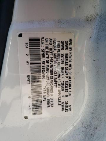 Photo 10 from auction – 2002 HONDA ODYSSEY LX with VIN 5FNRL18512B052665