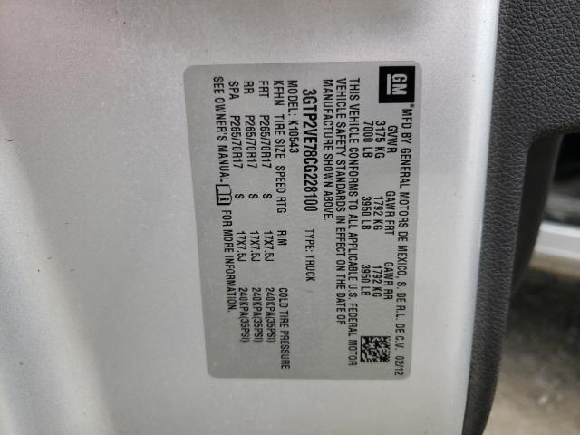 Photo 10 from auction – 2012 GMC SIERRA K15 with VIN 3GTP2VE78CG228100