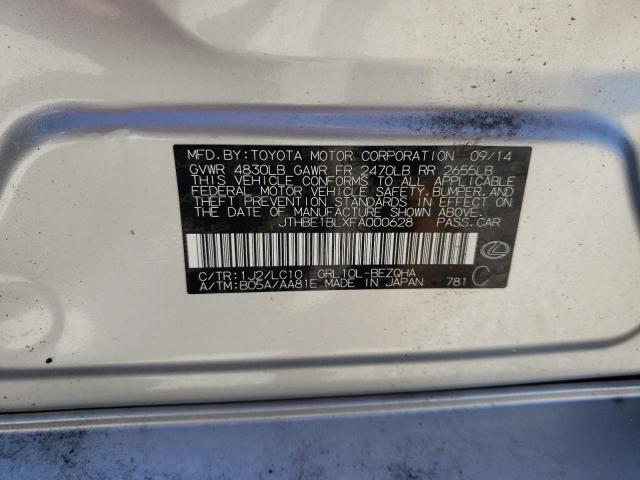 Photo 10 from auction – 2015 LEXUS GS 350 with VIN JTHBE1BLXFA000628