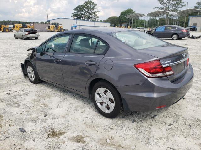 Photo 3 from auction – 2014 HONDA CIVIC LX with VIN 19XFB2F57EE043560