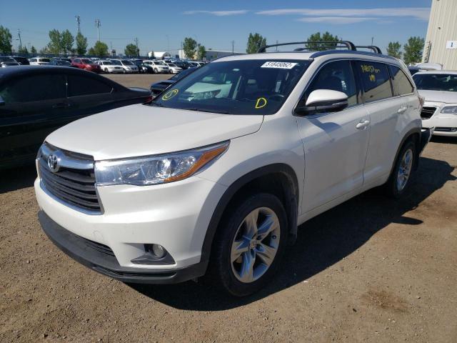 Photo 2 from auction – 2015 TOYOTA HIGHLANDER with VIN 5TDDKRFH7FS099080