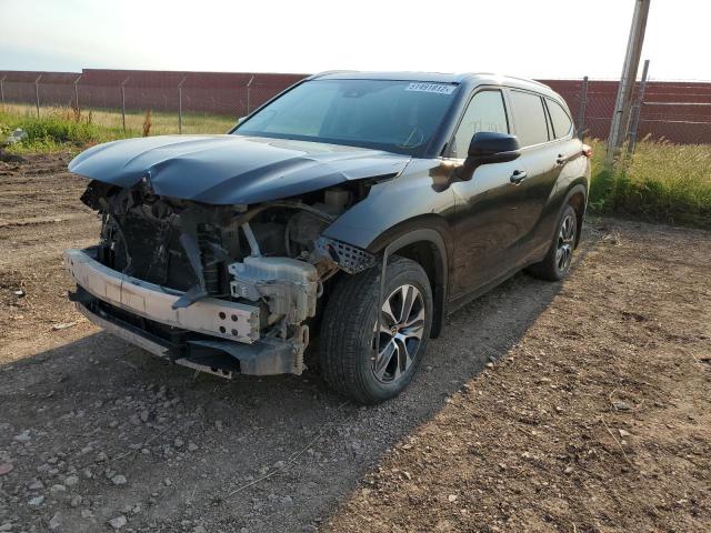 Photo 2 from auction – 2020 TOYOTA HIGHLANDER with VIN 5TDGZRBH1LS504330