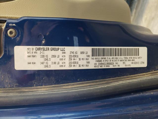 Photo 10 from auction – 2011 DODGE GRAND CARA with VIN 2D4RN4DG1BR686620