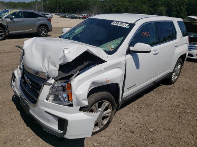 Photo 2 from auction – 2017 GMC TERRAIN SL with VIN 2GKALMEK1H6315765