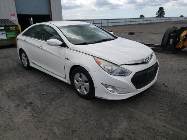 HYUNDAI SONATA HYB 2012 with VIN KMHEC4A49CA025172 - Photo from auction