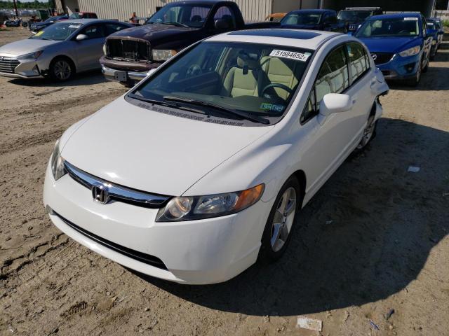 Photo 2 from auction – 2008 HONDA CIVIC EX with VIN 2HGFA16838H524505