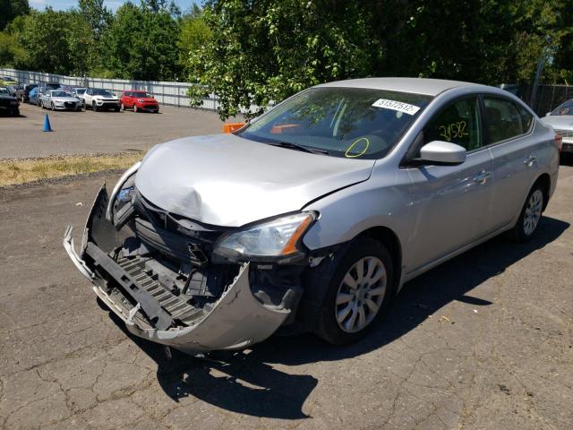 Photo 2 from auction – 2015 NISSAN SENTRA S with VIN 3N1AB7AP7FL649943
