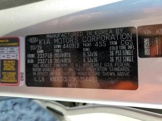 Photo 10 from auction – 2019 KIA NIRO EX with VIN KNDCD3LD3K5354487